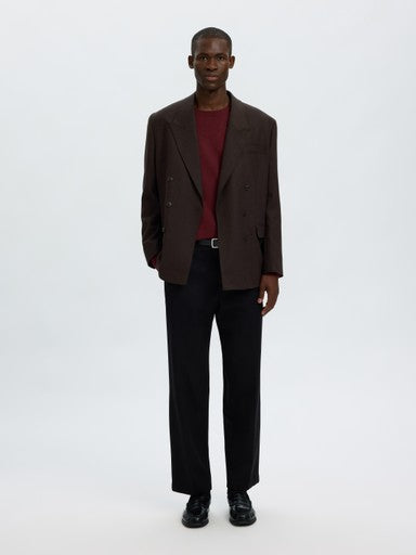 Pulls bordeaux Selected HOMME