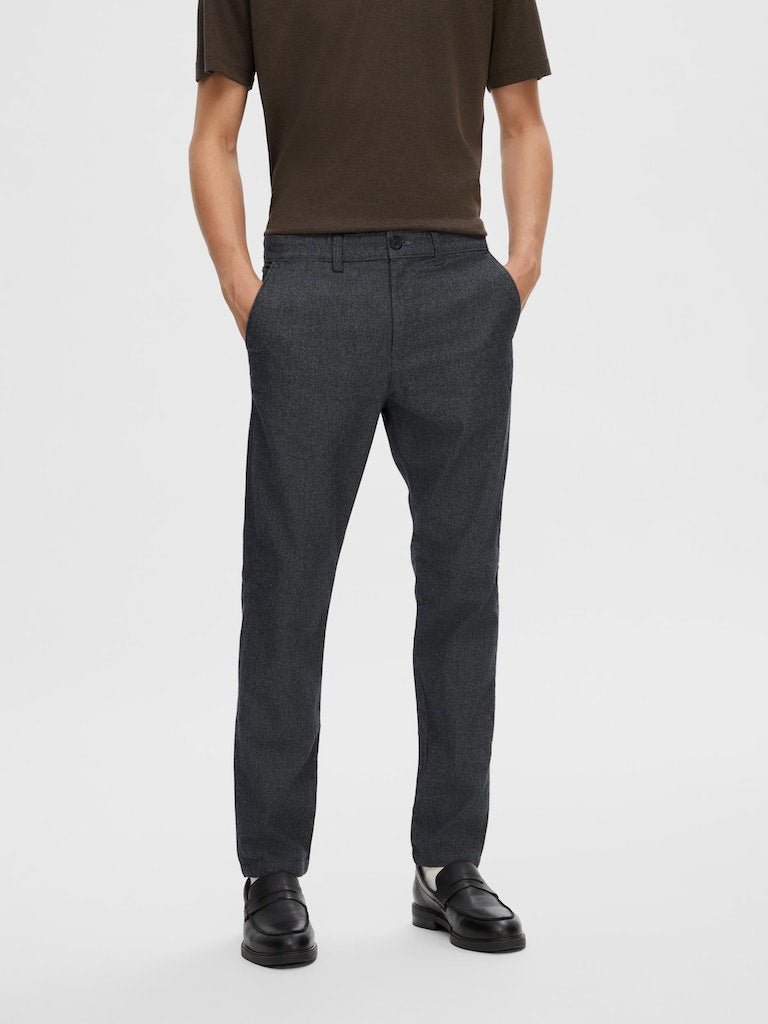 Broeken grijs Selected HOMME