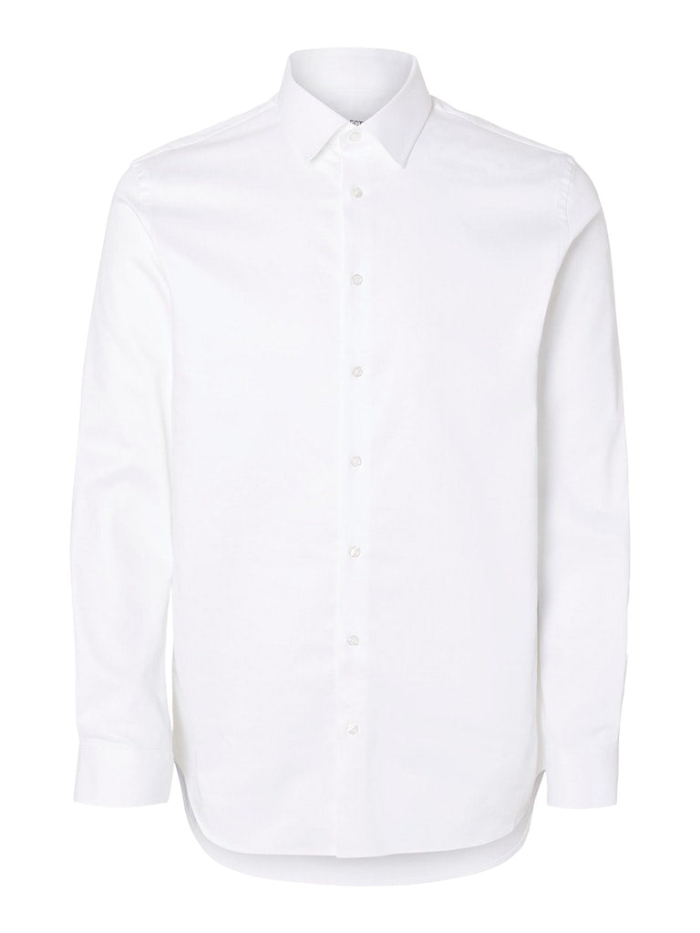 Hemden lange mouw wit Selected HOMME