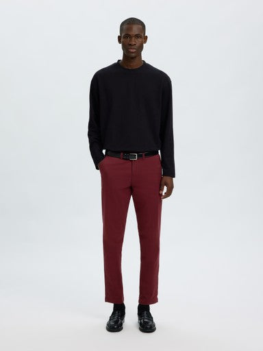 Broeken bordeaux Selected HOMME