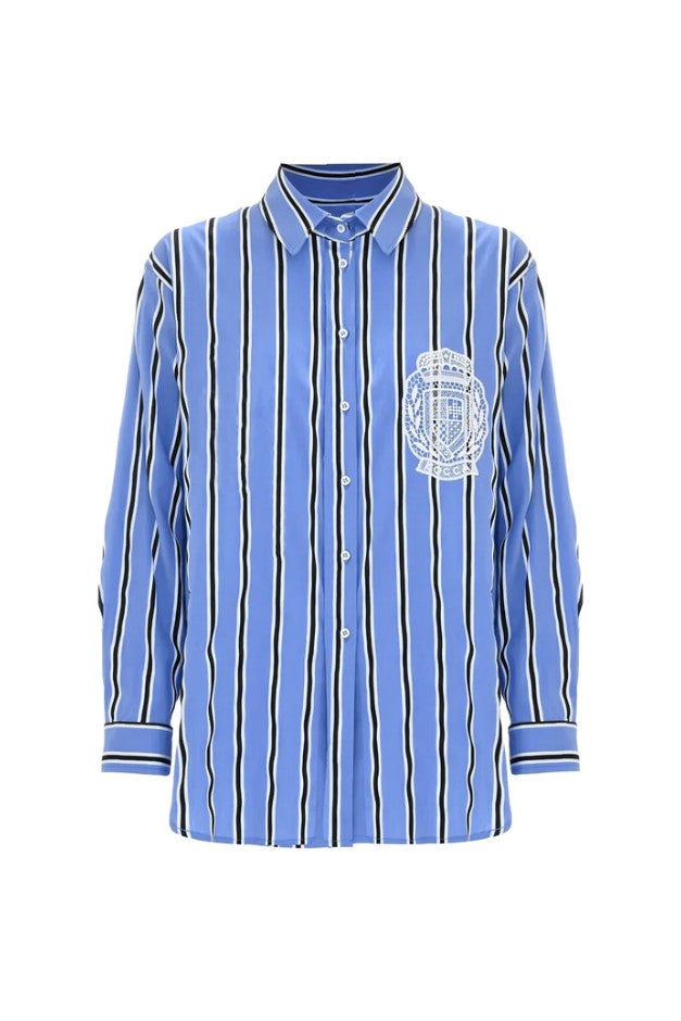 Blouses lange mouw blauw Kocca