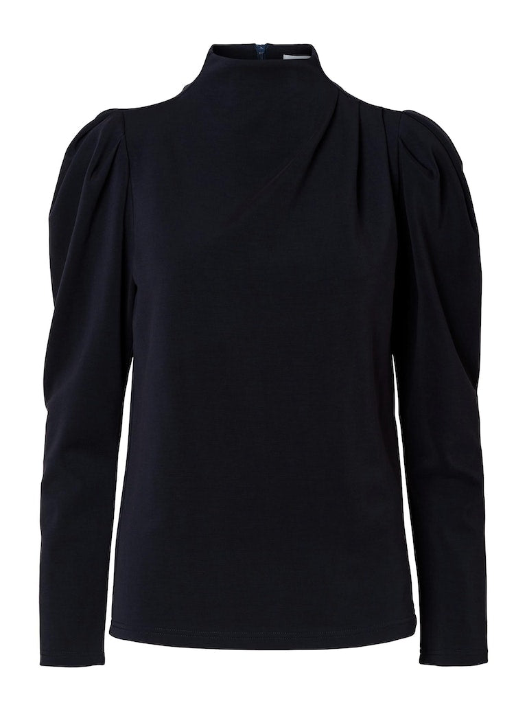 Blouses lange mouw blauw Selected FEMME