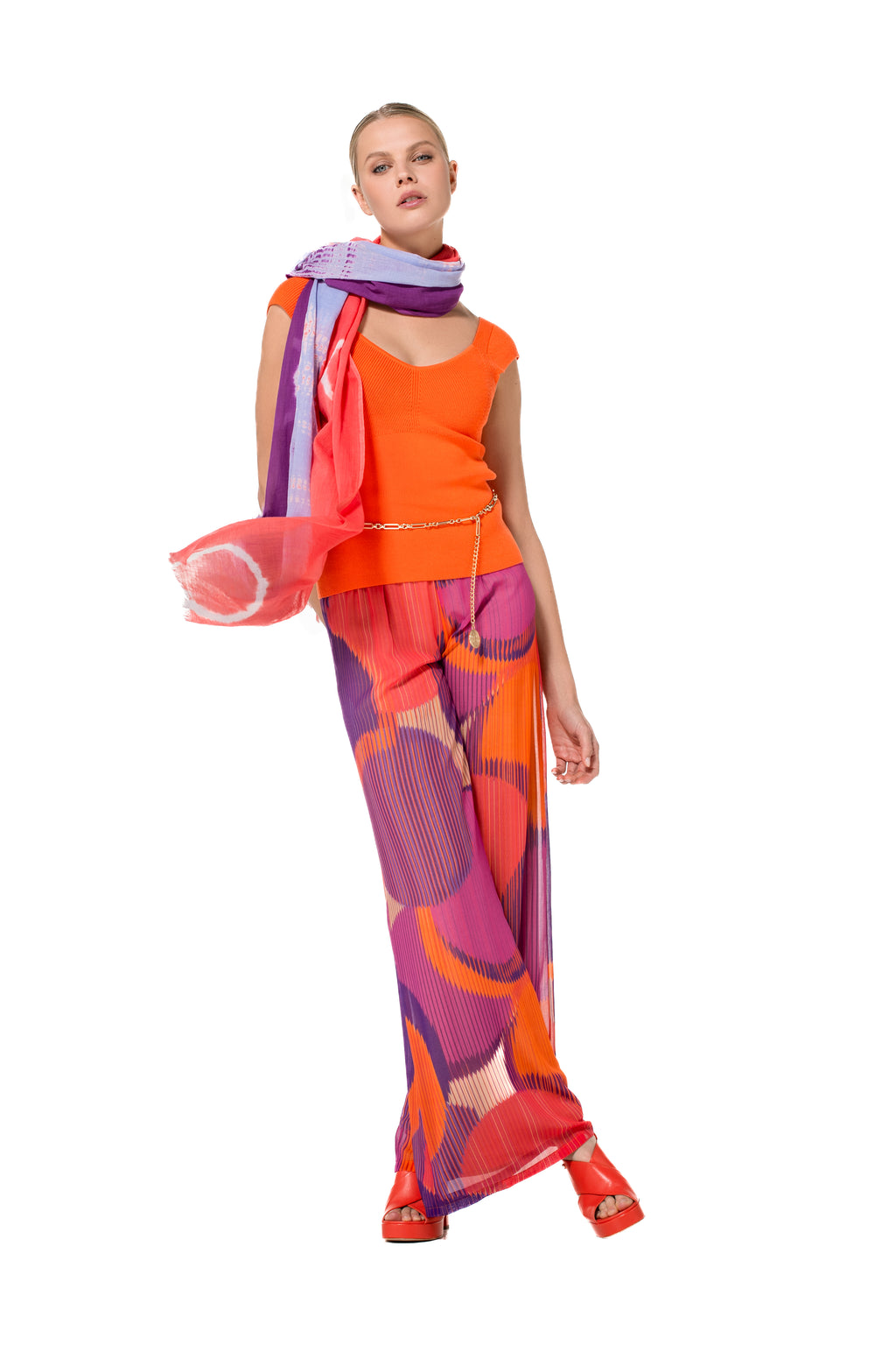 Tops oranje Caroline Biss