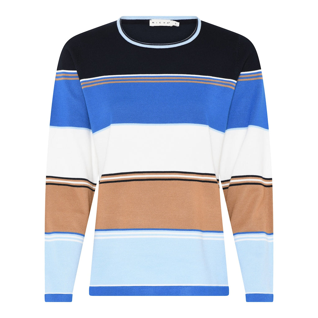 Pulls blauw Micha