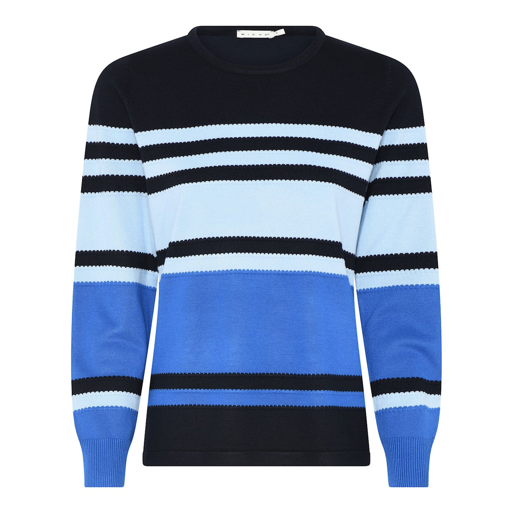 Pulls blauw Micha