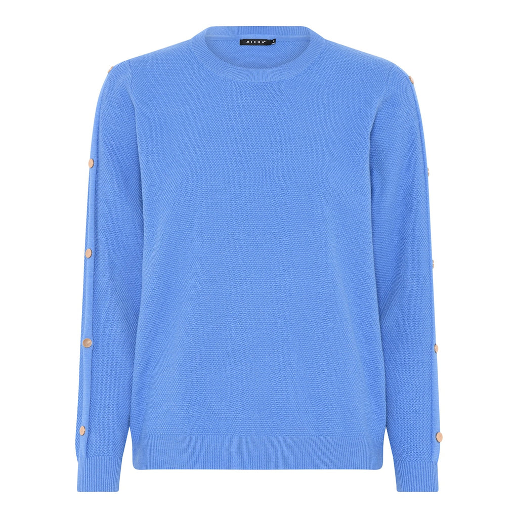 Pulls blauw Micha