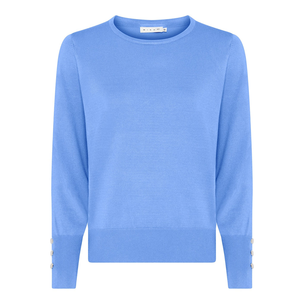 Pulls blauw Micha