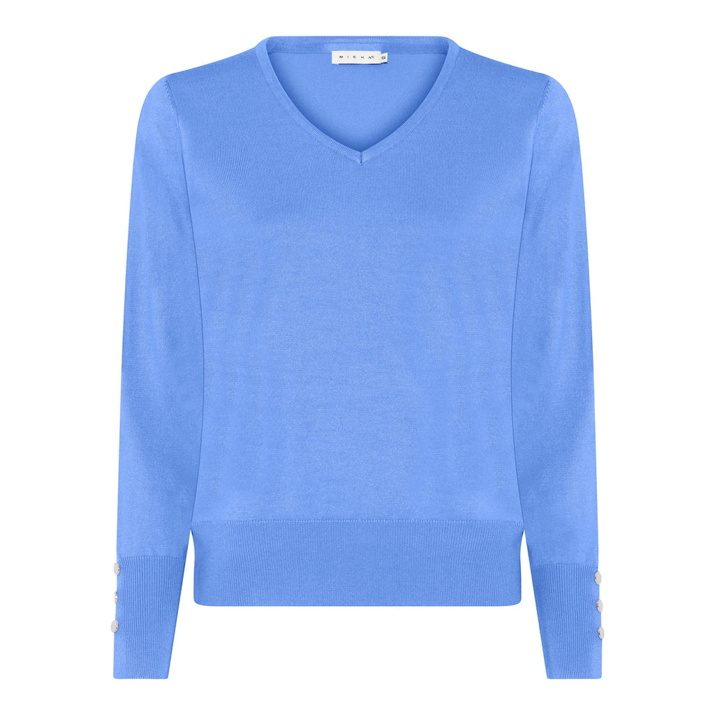 Pulls blauw Micha