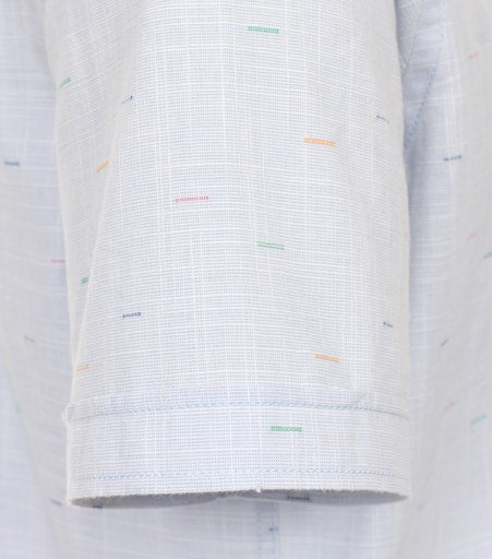 Hemden korte mouw blauw Casa Moda