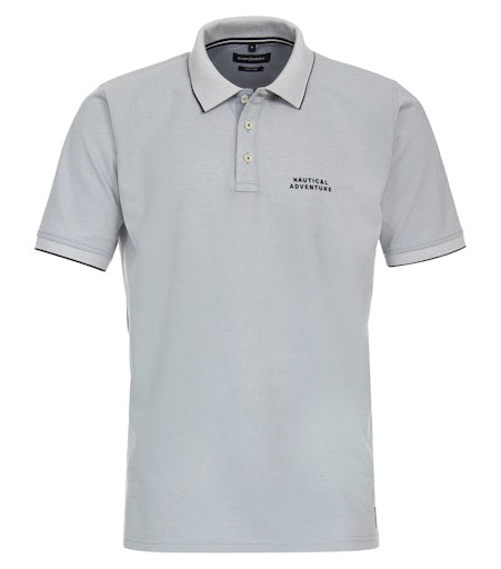 Polo's korte mouw blauw Casa Moda