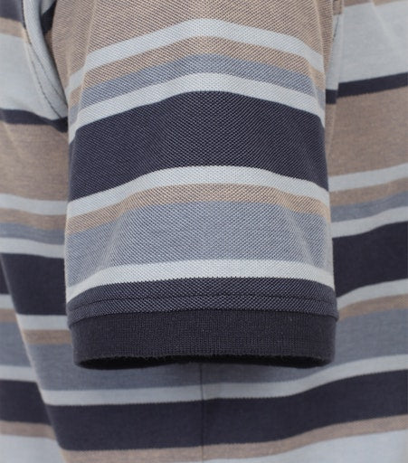 Polo's korte mouw beige Casa Moda