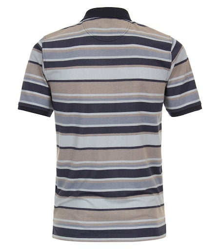 Polo's korte mouw beige Casa Moda