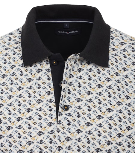 Polo's korte mouw wit Casa Moda