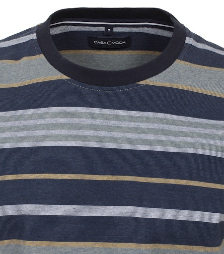 T-shirts korte mouw blauw Casa Moda