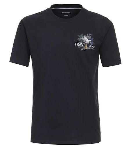 T-shirts korte mouw blauw Casa Moda