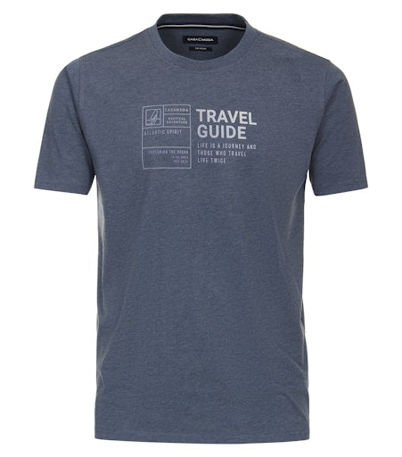 T-shirts korte mouw blauw Casa Moda