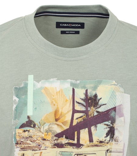 T-shirts korte mouw blauw Casa Moda