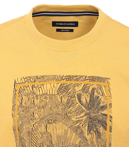 T-shirts korte mouw geel Casa Moda