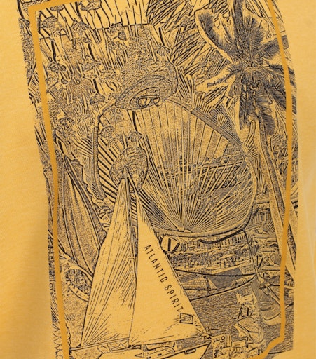 T-shirts korte mouw geel Casa Moda