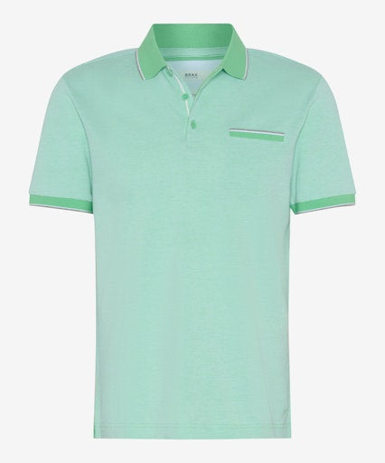 Polo's korte mouw groen BRAX