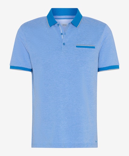 Polo's korte mouw blauw BRAX