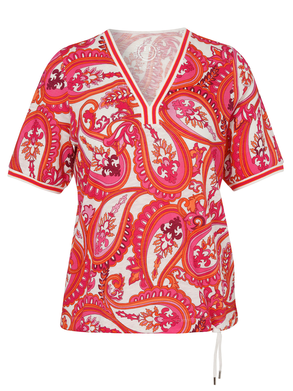 T-shirts korte mouw roze Via Appia Due