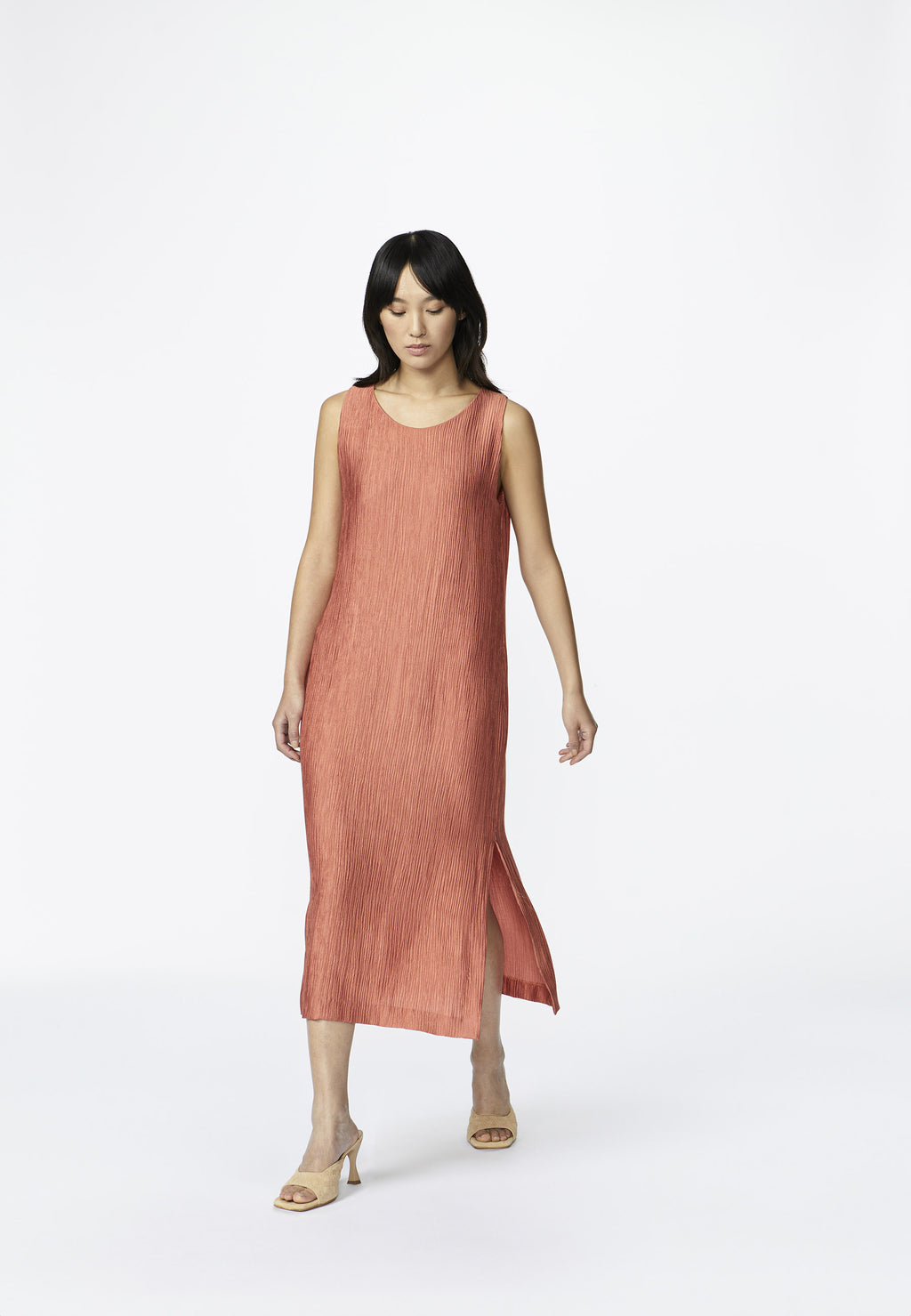 Jurken zonder mouw rood Xandres