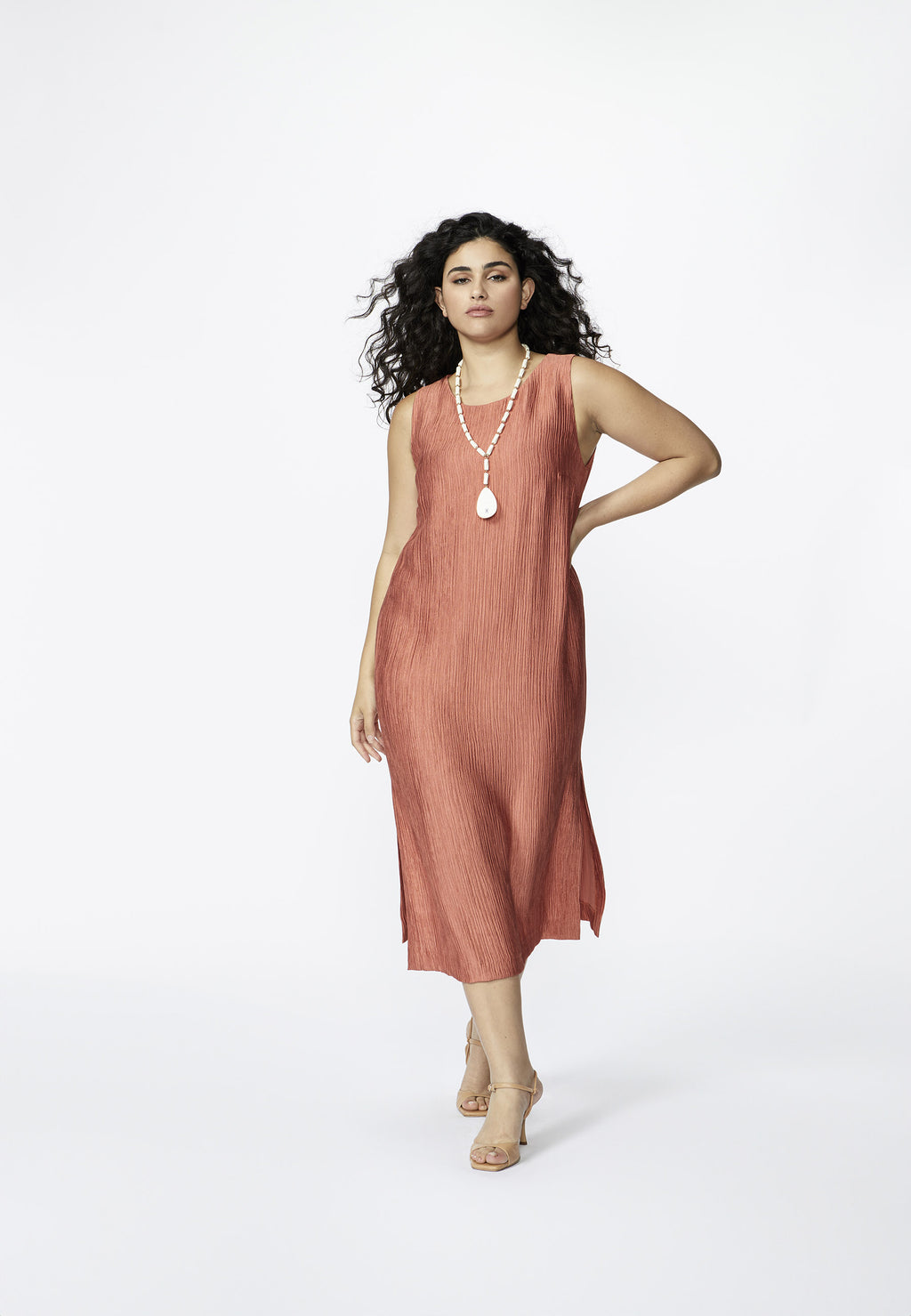 Jurken zonder mouw rood Xandres