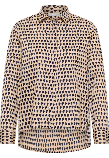 Blouses lange mouw blauw ETERNA