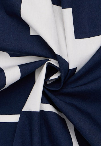 Blouses lange mouw blauw ETERNA