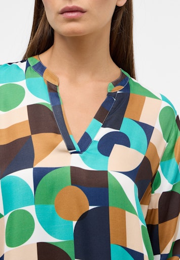 Blouses lange mouw groen ETERNA