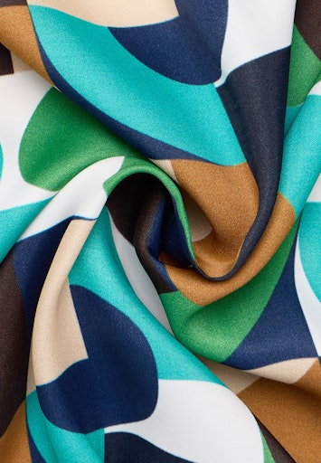 Blouses lange mouw groen ETERNA