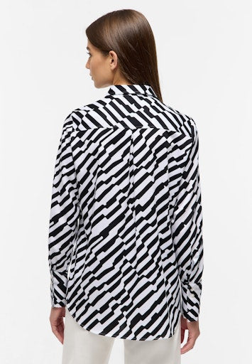 Blouses lange mouw zwart ETERNA