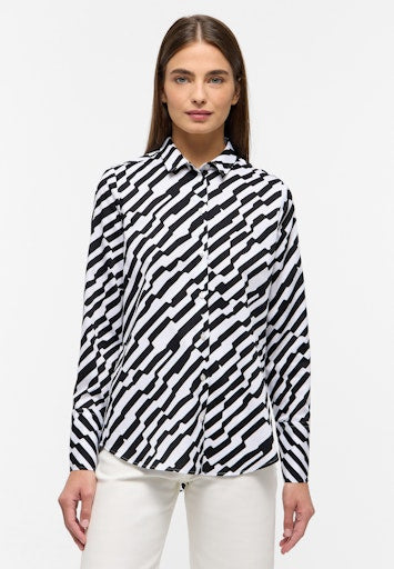 Blouses lange mouw zwart ETERNA