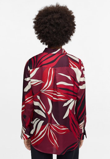 Blouses lange mouw rood ETERNA