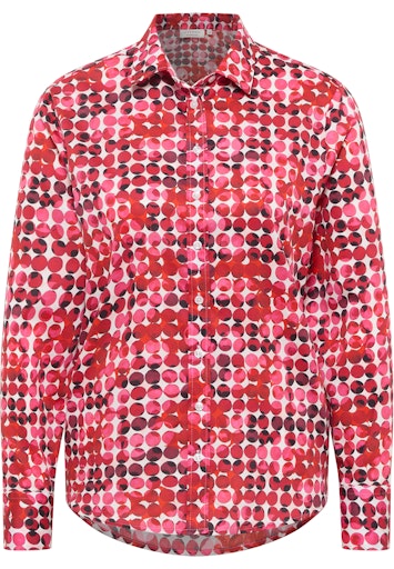 Blouses lange mouw rood ETERNA