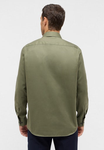 Hemden lange mouw groen ETERNA