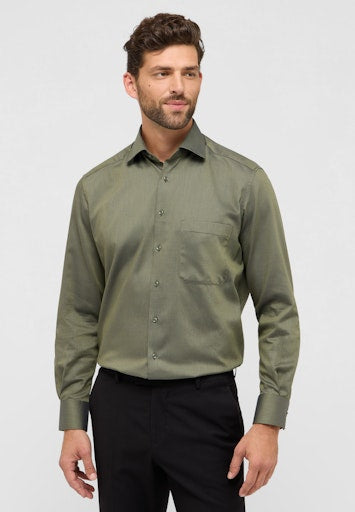Hemden lange mouw groen ETERNA