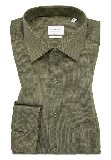 Hemden lange mouw groen ETERNA