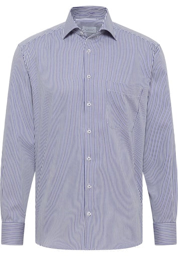 Hemden lange mouw blauw ETERNA