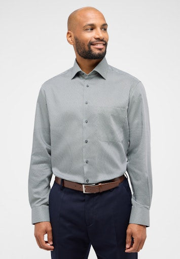 Hemden lange mouw groen ETERNA