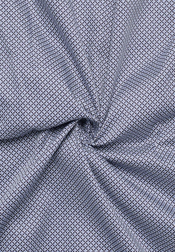 Hemden lange mouw blauw ETERNA