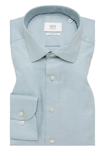 Hemden lange mouw groen ETERNA