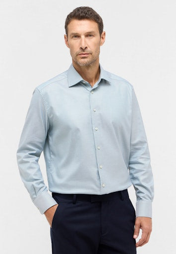 Hemden lange mouw groen ETERNA