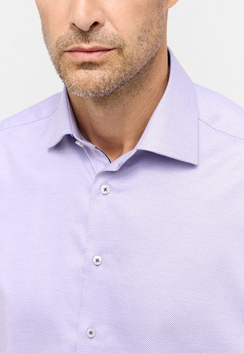 Hemden lange mouw paars ETERNA