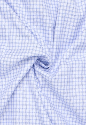 Hemden lange mouw blauw ETERNA