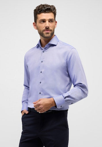 Hemden lange mouw paars ETERNA