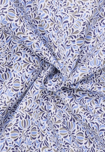 Hemden lange mouw blauw ETERNA