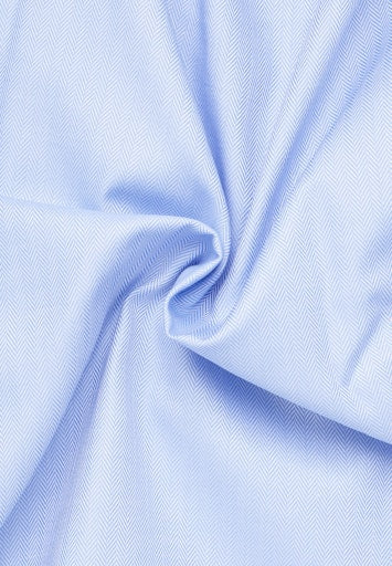 Hemden lange mouw blauw ETERNA