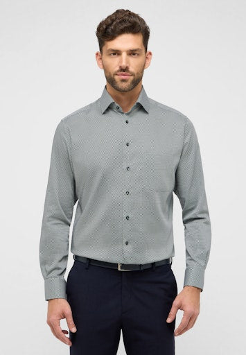 Hemden lange mouw groen ETERNA